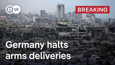 Germany suspends approval of weapons deliveries to Israel for potential use in Gaza | DW News