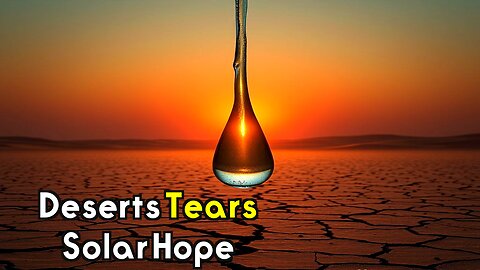 Sahara's MIRACLE? ☀️ Water From Thin Air!