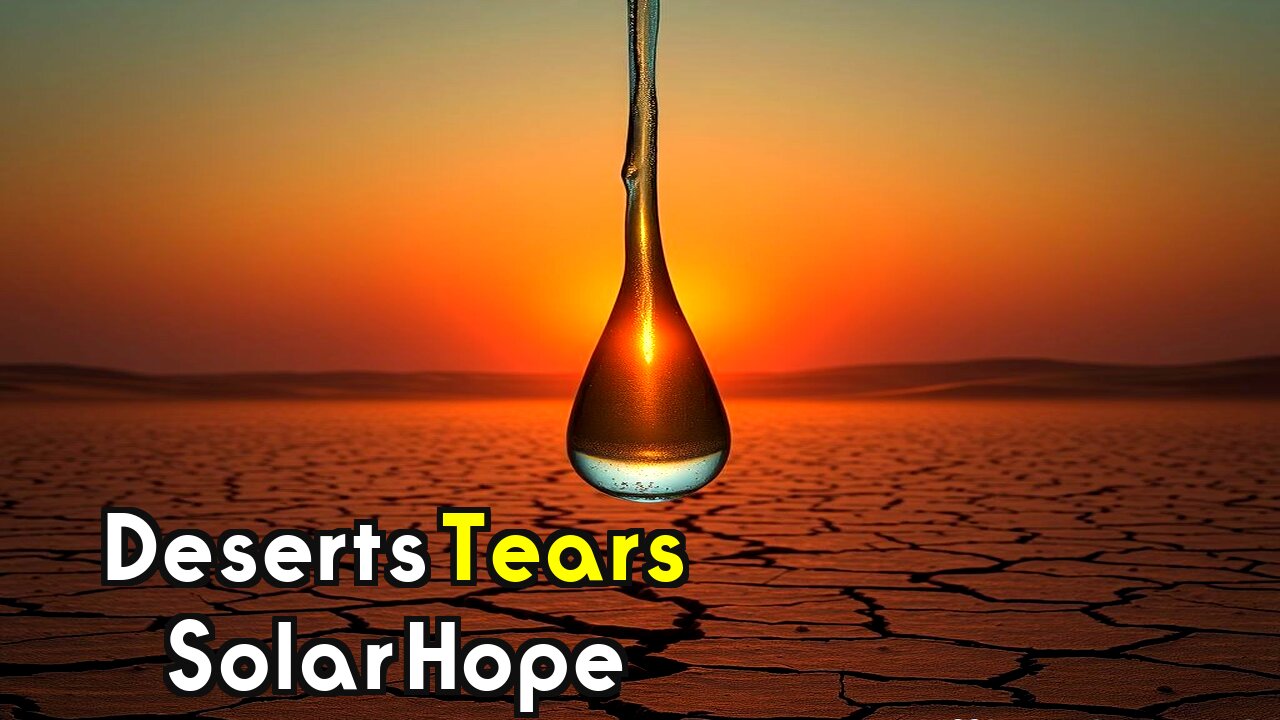 Sahara's MIRACLE? ☀️ Water From Thin Air!