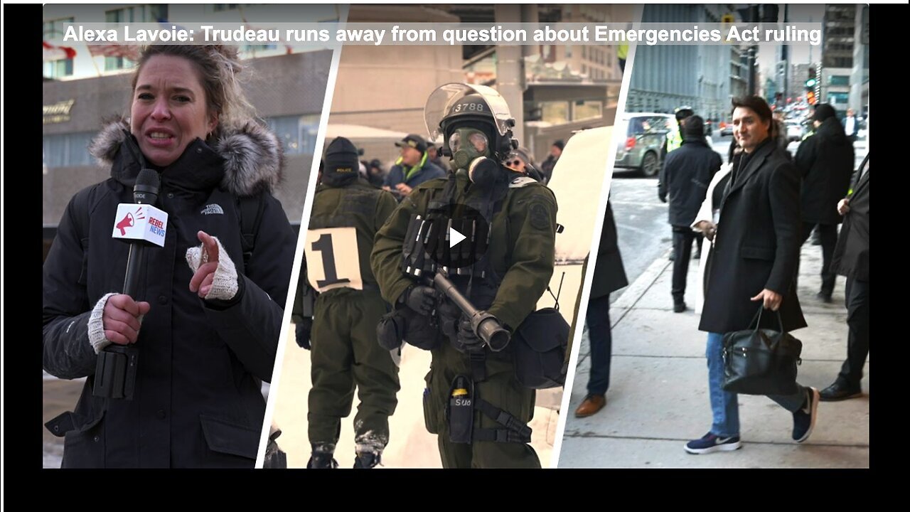 "Trudeau Dodges Question Regarding Emergencies Act Ruling: Alexa Lavoie Reports"