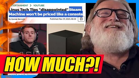 The Valve Steam Machine Will Cost HOW Much?! | Clownfish TV