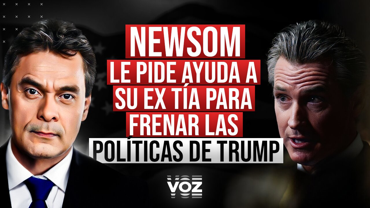 Newsom le pide ayuda a su ex tía para frenar las políticas de Trump