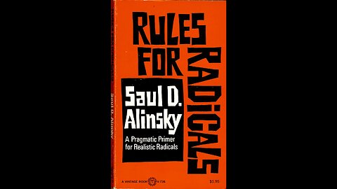 Rules For Radicals: Prologue