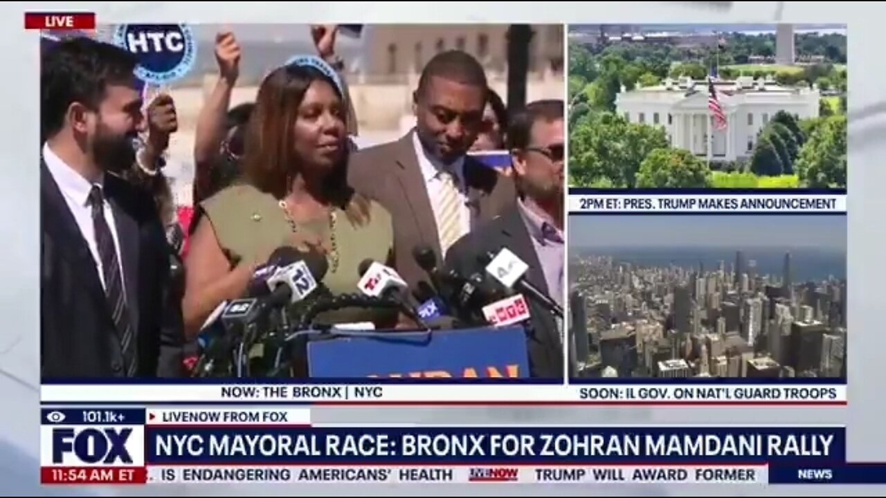 AG Letitia James With Mamdani: Victory Will Be Ours