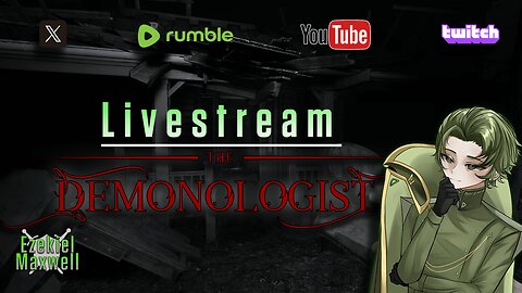 VTuber - Demonologist - The scarier Phasmophobia with Pixel and Nomad!