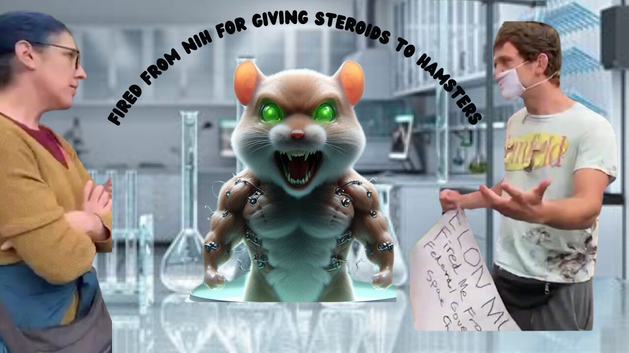 🚨NIH Grant Supervisor Protests Elon, Promotes Tax-Funded Hamster Steroid Studies at UT!