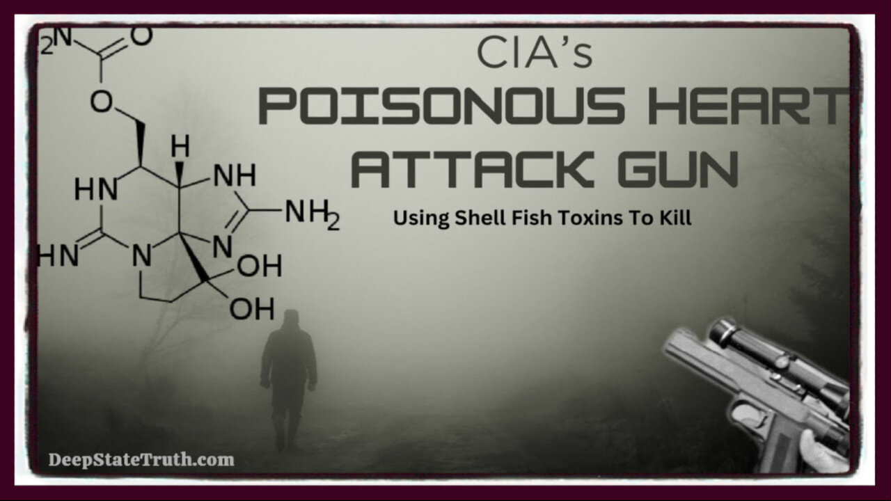 ☣️🔫 CIA's Top Secret Weapon ⚡ A Gun That Shoots a Dart Full of Poison Causing a Heart Attack