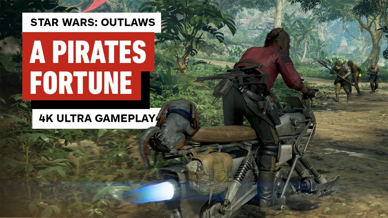 Star Wars Outlaws - A Pirate's Fortune The First 28 Minutes of 4K Gameplay