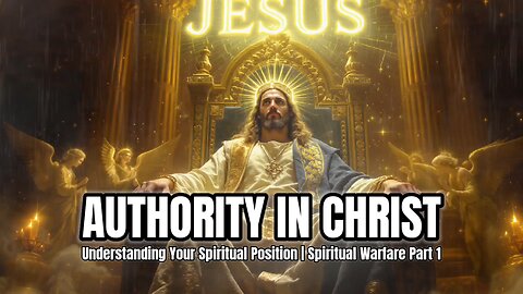 Authority in Christ | Spiritual Warfare Declaration | 8-Minute Prophetic Meditation #dailybible #god