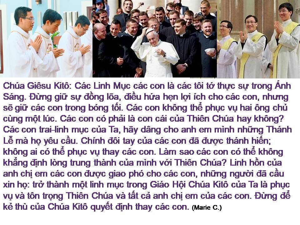 Lời Nguyện của các con sẽ Kêu Nài và Khơi Dậy Ân Sủng của Ta. Phép Lạ Giả, Chữa Lành đến từ Ma Quỷ.