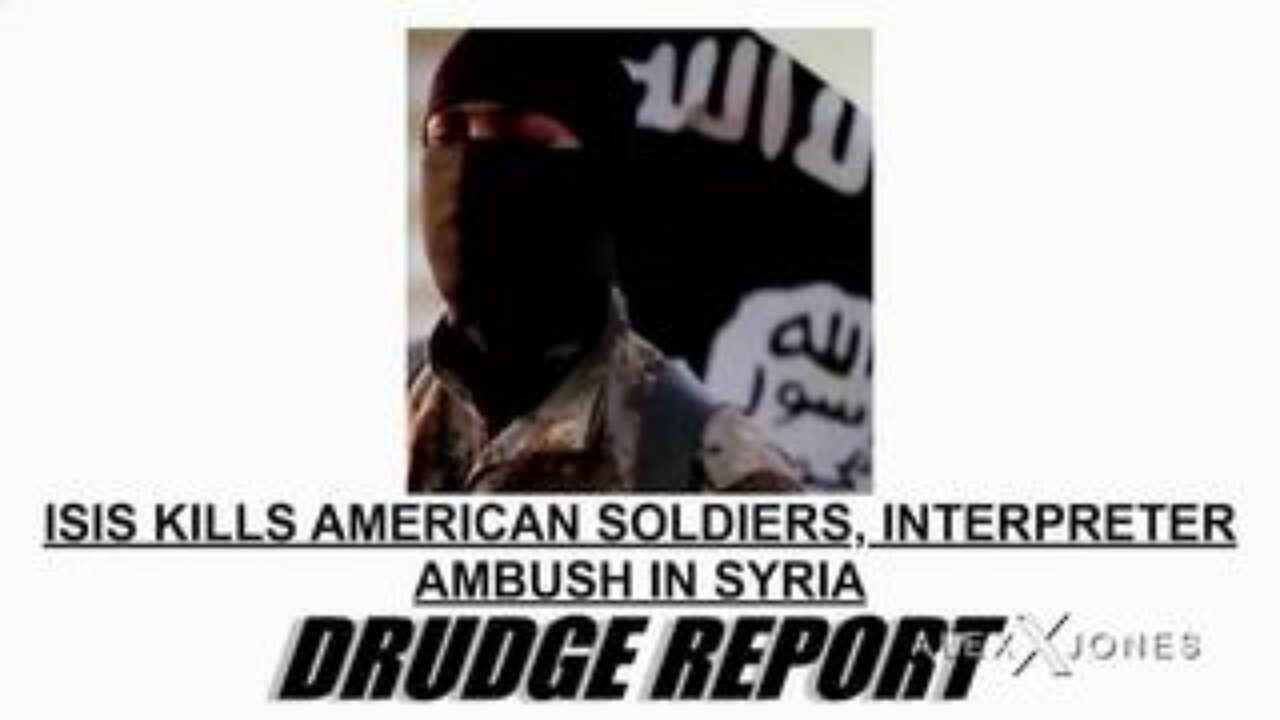 2 Army Soldiers and An Interpreter Were Killed In An ISIS Ambush In Syria Today