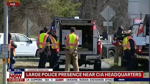 BREAKING: CIA Headquarters surrounded by police, barricade incident reported