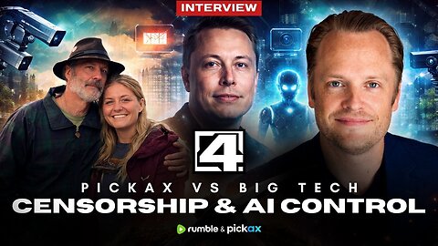 Pickax vs Big Tech Censorship and AI Control | Jeff Dornik on The 4th Box