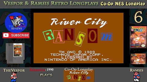 River City Ransom | NES | Full Retro Playthrough and Longplay | Episode #6