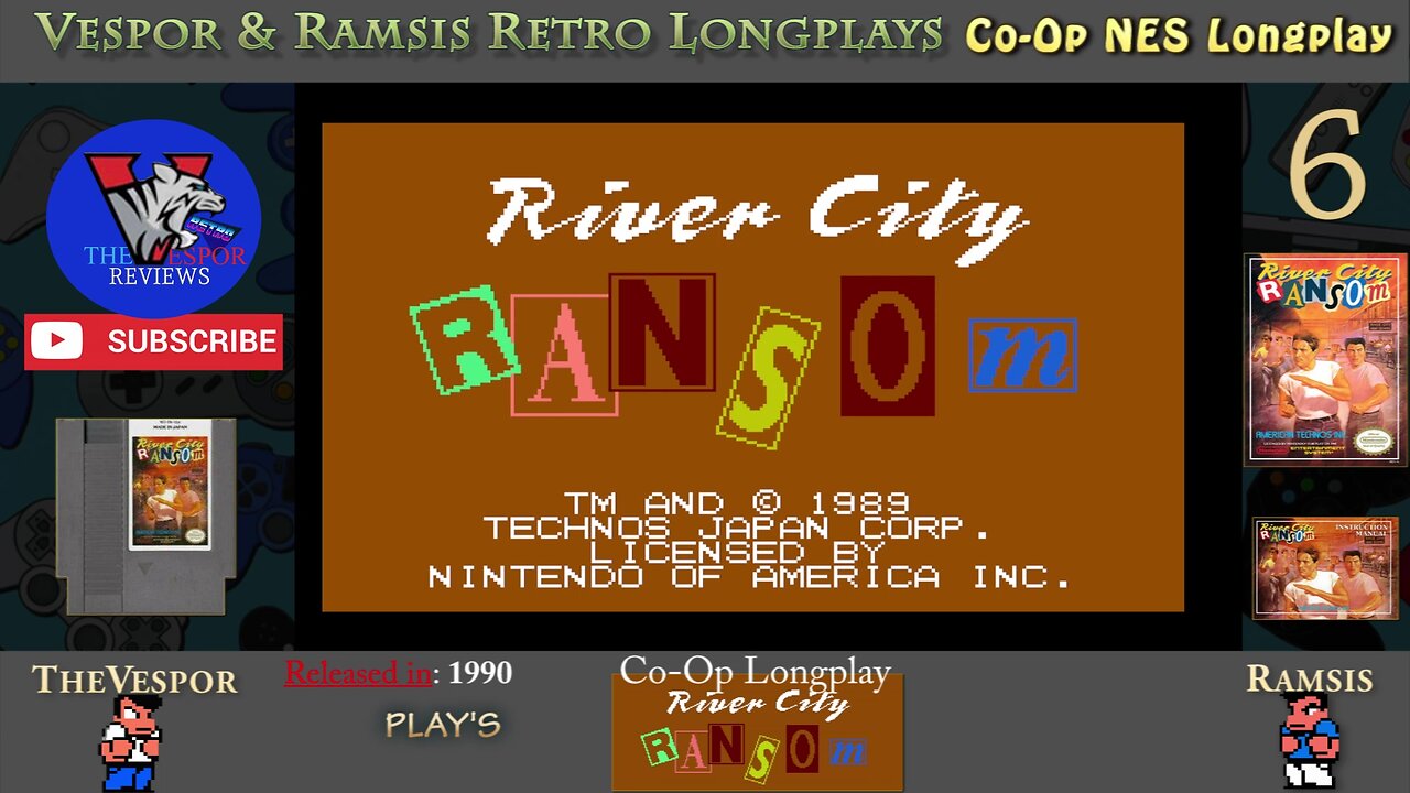 River City Ransom | NES | Full Retro Playthrough and Longplay | Episode #6