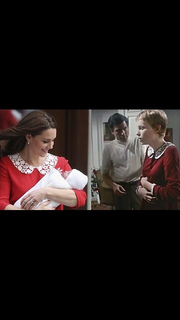 That time Kate Middleton wore a dress identical to the one in the horror film ‘Rosemary's Baby' to present her 2nd son Prince Louis.