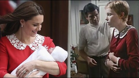 That time Kate Middleton wore a dress identical to the one in the horror film ‘Rosemary's Baby' to present her 2nd son Prince Louis.