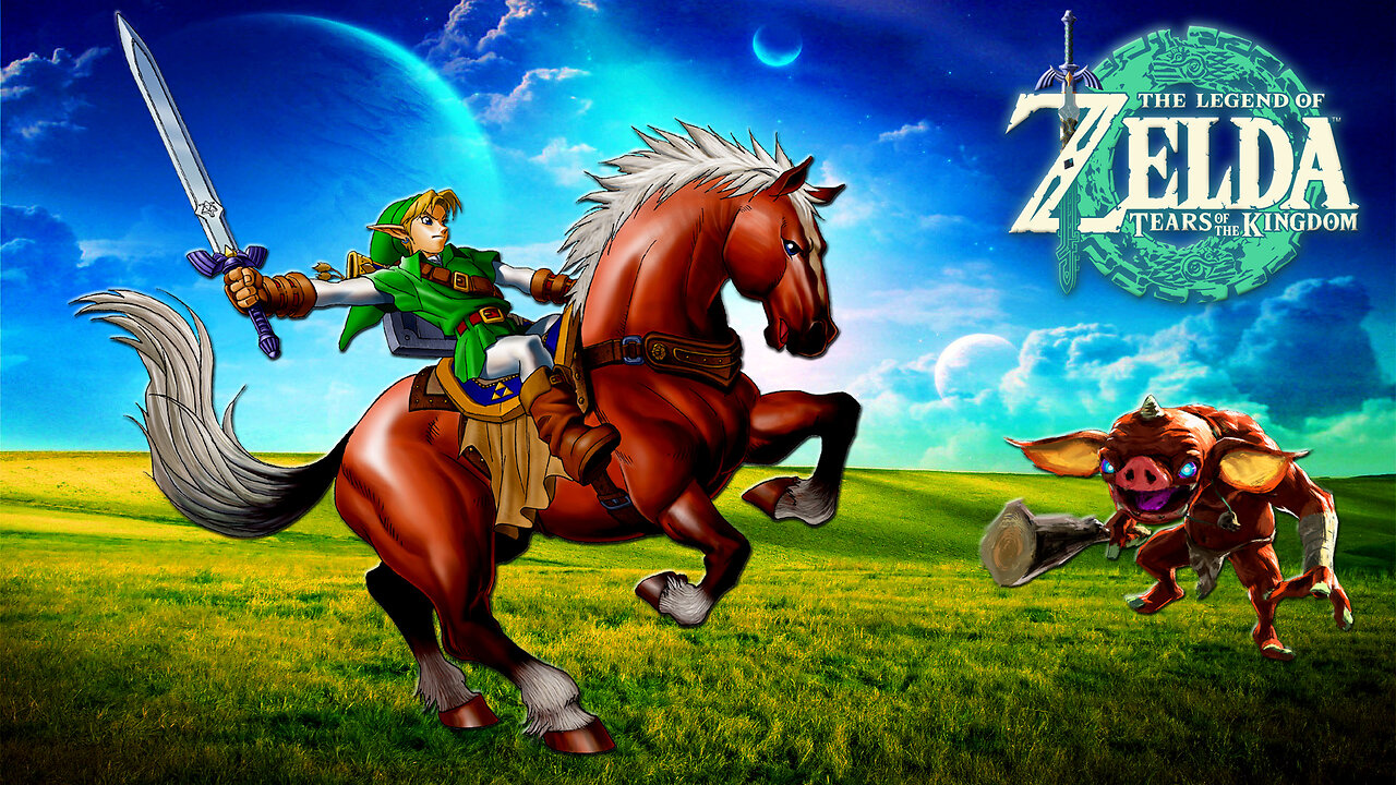 Bokoblin Bowling with Link & Epona - Zelda Tears of the Kingdom - The Loudboy Experience