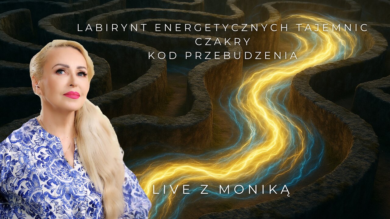 LIVE Z MONIKĄ | Labirynt Energetycznych Tajemnic - Czakry, Kod Przebudzenia