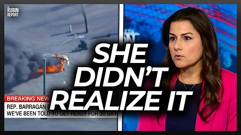LA Official Calls Riots Peaceful as Footage of Burning Cars Plays Next to Her