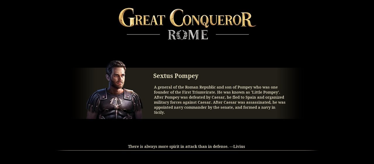 Great Conqueror Rome: Rise of Monarchs: Conqueror: Master of the Military Arts: Han Xin V5