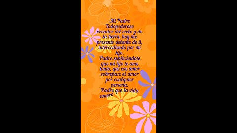 Oración diaria por nuestros hijos 🙏