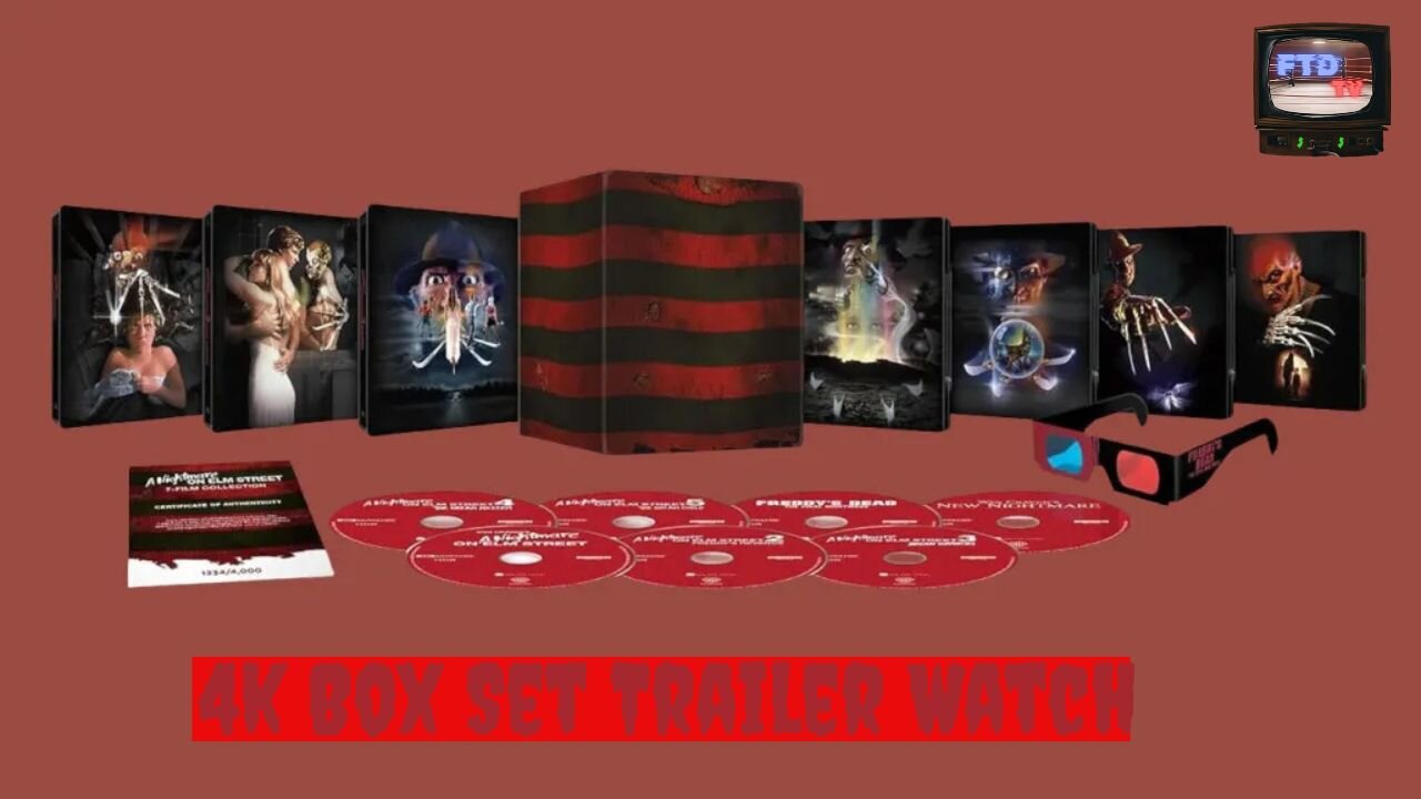 The Official | 4k A Nightmare on Elm Street | Box Set (Trailer Watch)