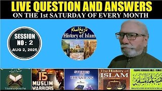 Live Stream, Islamic Quesiton and Answers, Session 2