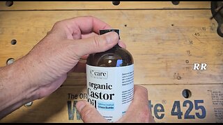 Castor Oil 100% Pure Organic Cold Pressed Unrefined Glass Bottle