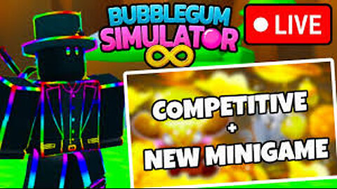 #1 IN THE WORLD in NEW COMPETITIVE SEASON 2 UPDATE in Bubble Gum Simulator INFINITY!