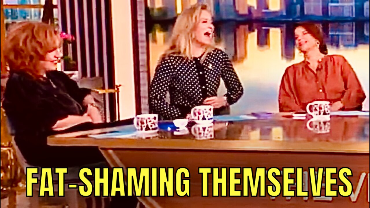 When the JOKES WRITE THEMSELVES on the View…