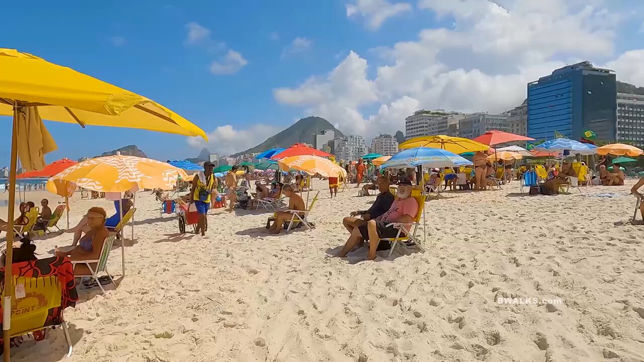 brazils iconic rio de Janeiro beach life