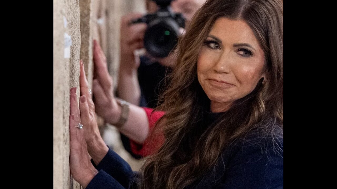 Noem Posts Video at Wailing Wall After Embassy Killings