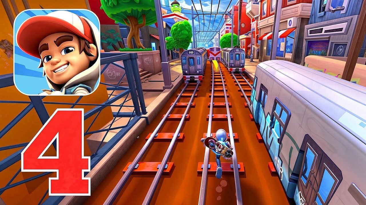 Subway Surfers City - Gameplay Walkthrough Part 4 - Run Rush (iOS, Android)