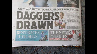 Spooky dagger-themed Q incidence suggests psyop smarties have carved a hole in the matrix