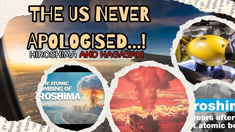 The inhumane Hiroshima crime - The US never APOLOGISED