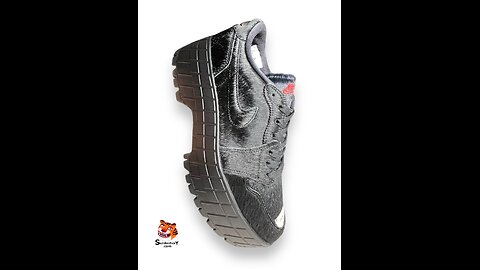 Air Jordan 1 Low Brooklyn Shoe Black Pony Hair 🖤 SURDASHERY.com