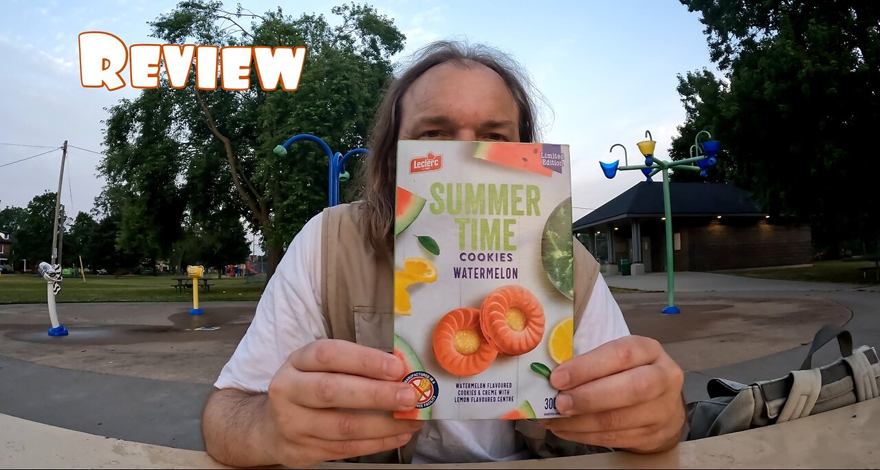 Leclerc Limited edition Summer Time Watermelon Cookies with Lemon Center Flavored Review