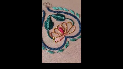 Embroidery design👍🏻💯 #embroiderydesign
