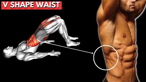 V shape waist workout for stronger body