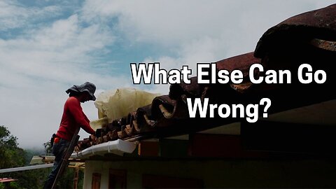 THE HOUSE is FALLING APART | Roof Leaking | Retaining Wall Failing | Can We Fix it?