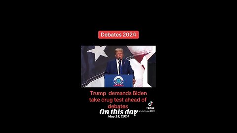 Flashback: When Trump demanded drug tests prior to debate with Biden