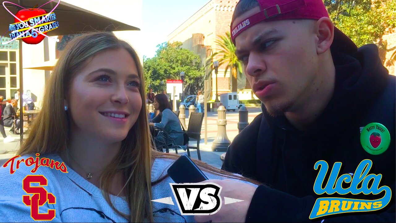 ARE YOU SMARTER THAN A 5TH GRADER | UCLA VS USC