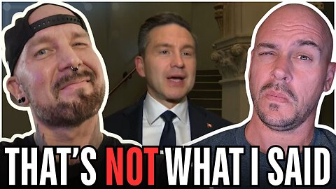 IT’S OVER: Pierre Poilievre Flip-Flops on Locking Up Trudeau & Mark Carney is done with the US