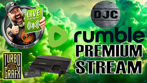 Turbografx 16 LIVE RETRO GAMING - Rumble Premium