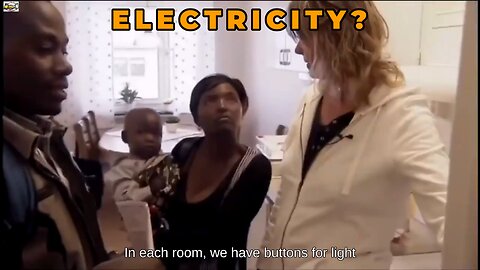 Africans in Sweden discover electricity