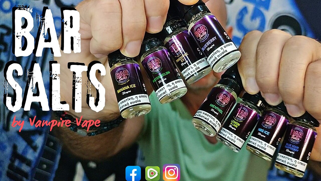 BAR SALTS SERIES | Ελληνική Παρουσίαση | Greek Review