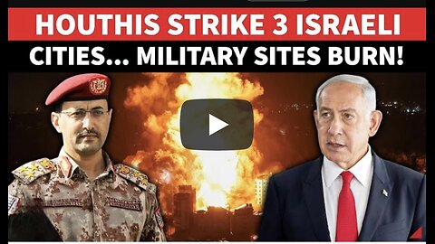 Houthi Drone MAYHEM ‘Rattles’ IDF; Key Israeli Sites 'HIT' In BOOM BOOM Tel Aviv, Askalan, Al-Naqab Desert