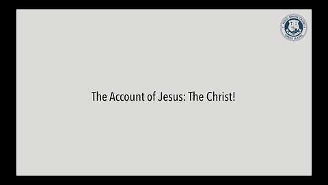 The Account of Jesus: The Christ! | Matthew 16:1-12