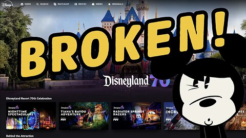 Disney Ride POV Shows Broken Animatronics on Disney+